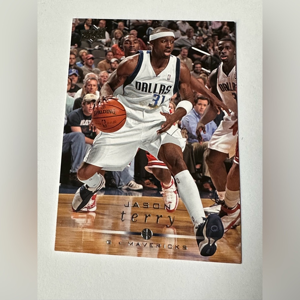 Dallas Mavericks Jason Terry Basketball Trading Card